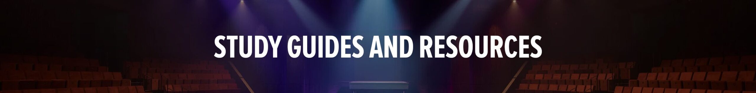 Study Guides and Resources